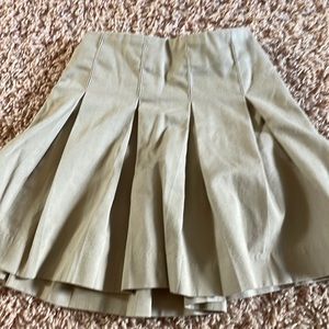 Girls Kaki skirt